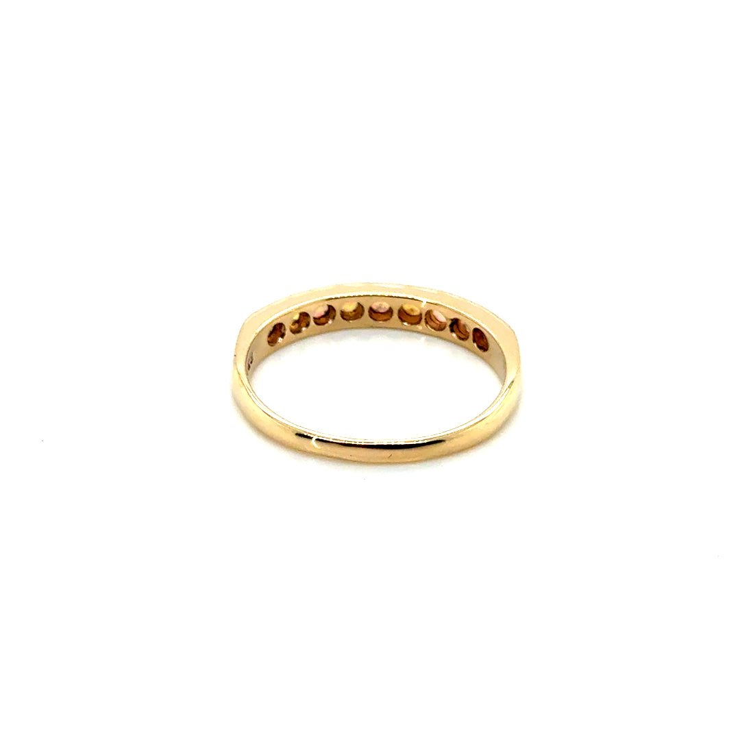 New 9k Yellow Gold Australian Opal Ring