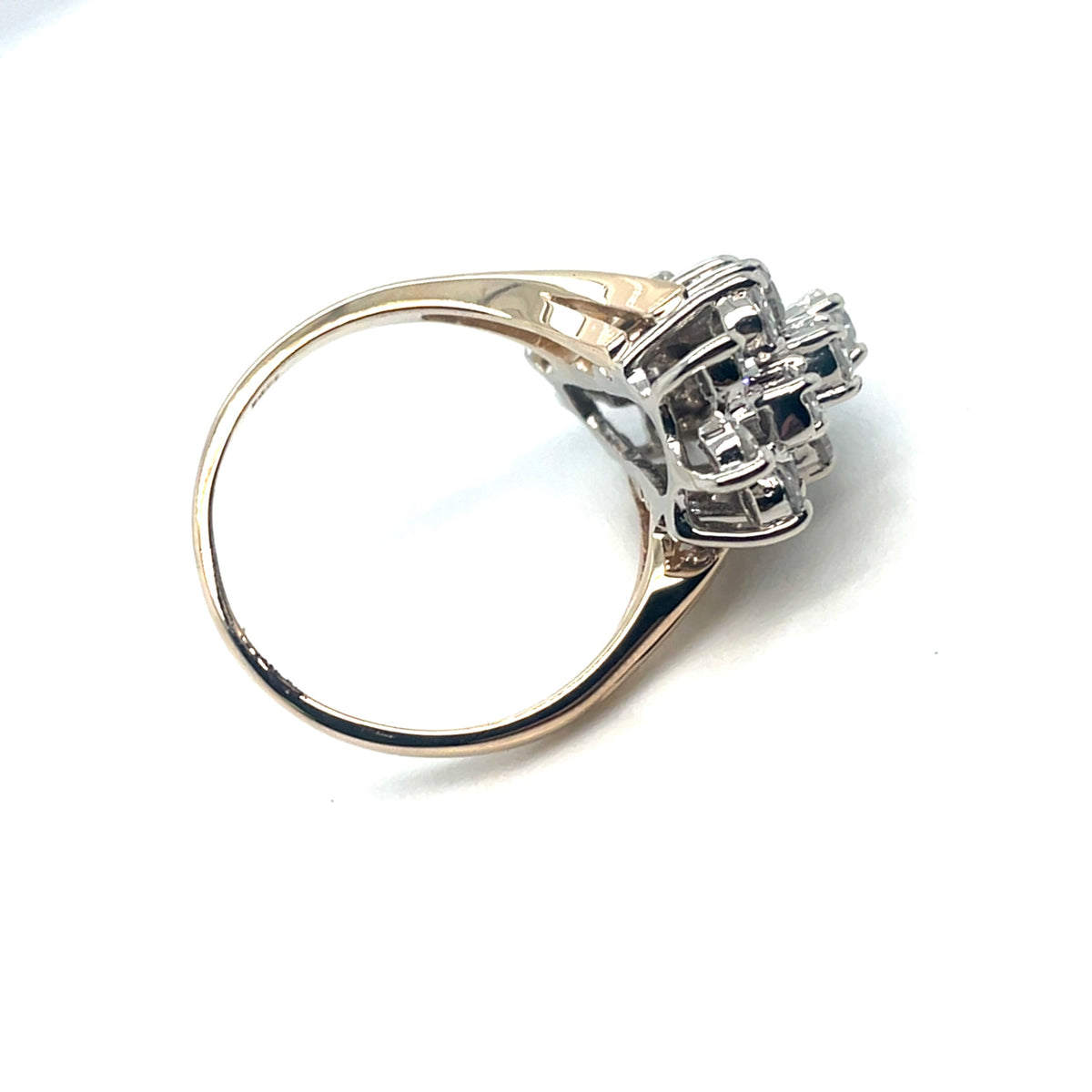 14k Yellow Gold Diamonds 1.6 CT TW Ring