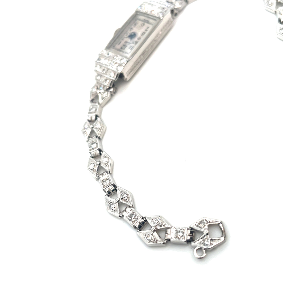 Antique Mido 14k Stainless Steel Diamonds Lady’s Watch