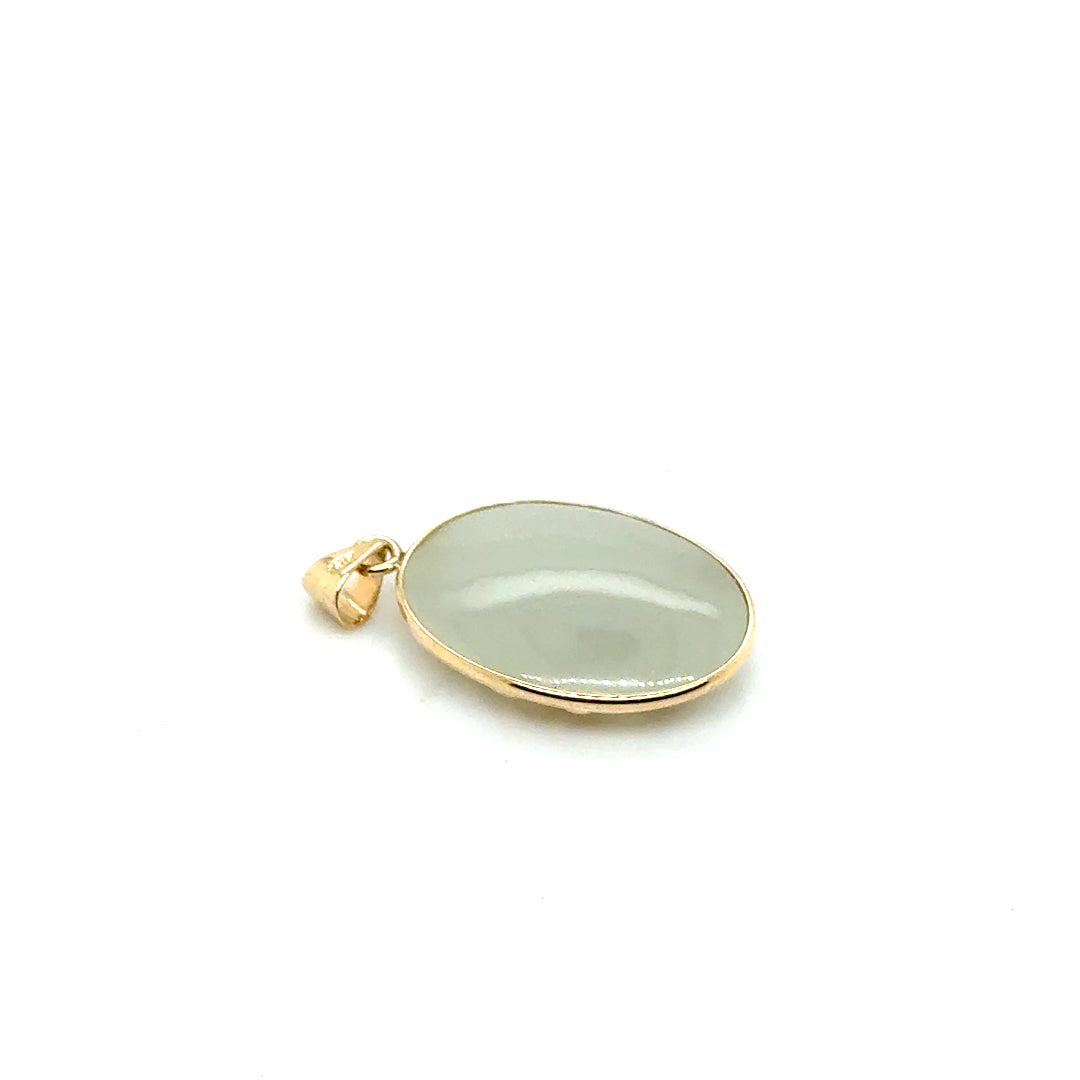 New 14k Yellow Gold Panda Pendant