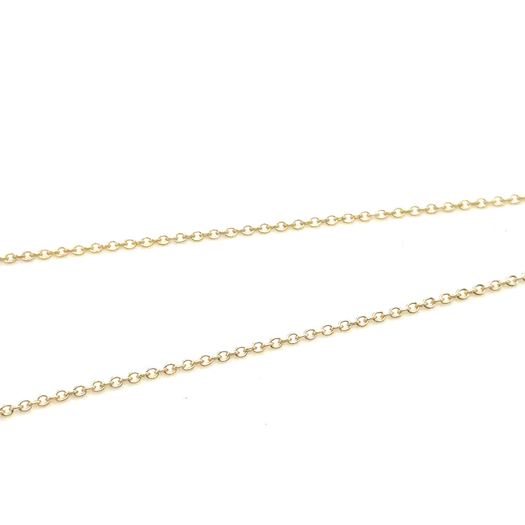 New 14k Yellow Gold Diamond Letter “S” Necklace