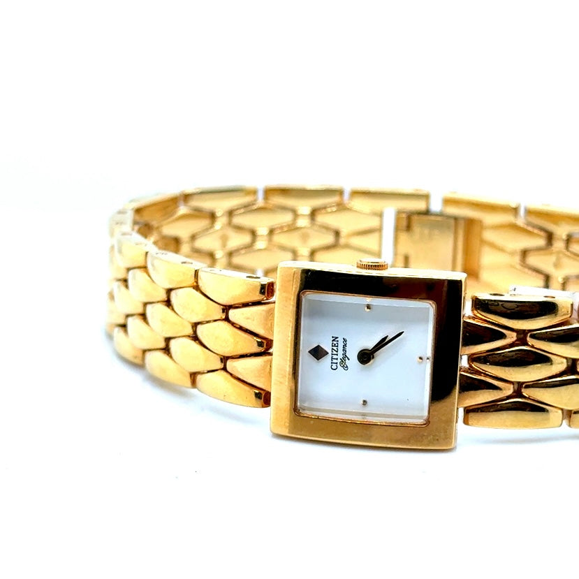 CITIZEN Elegance Japan Base Metal Gold Watch