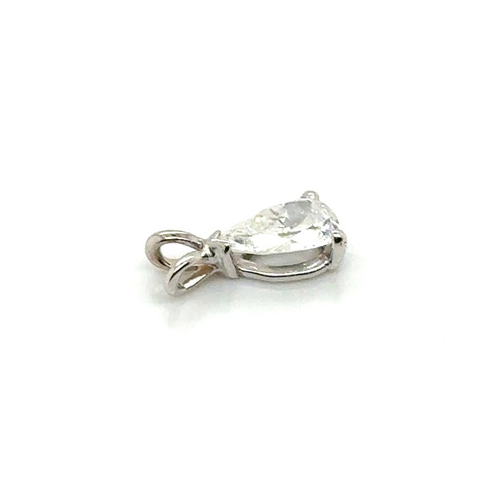 New 14k Yellow Gold 0.75 CT TW Diamond Pendant
