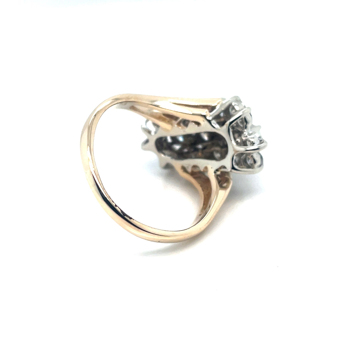 14k Yellow Gold Diamonds 1.6 CT TW Ring