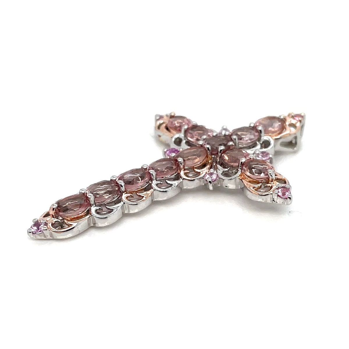 Cubic Zirconia Silver Pendant