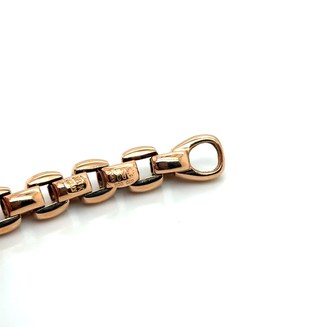 18k Rose Gold Unisex Bracelet