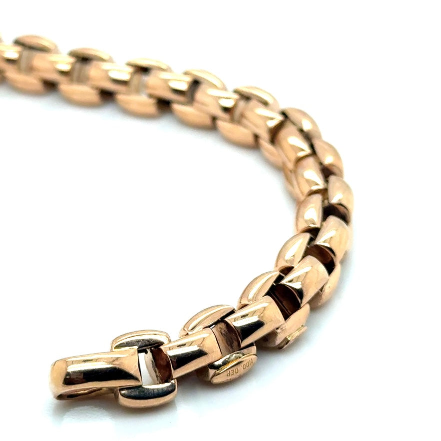18k Rose Gold Unisex Bracelet