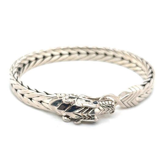 John Hardy 925 Sterling Silver Naga Men’s Bracelet