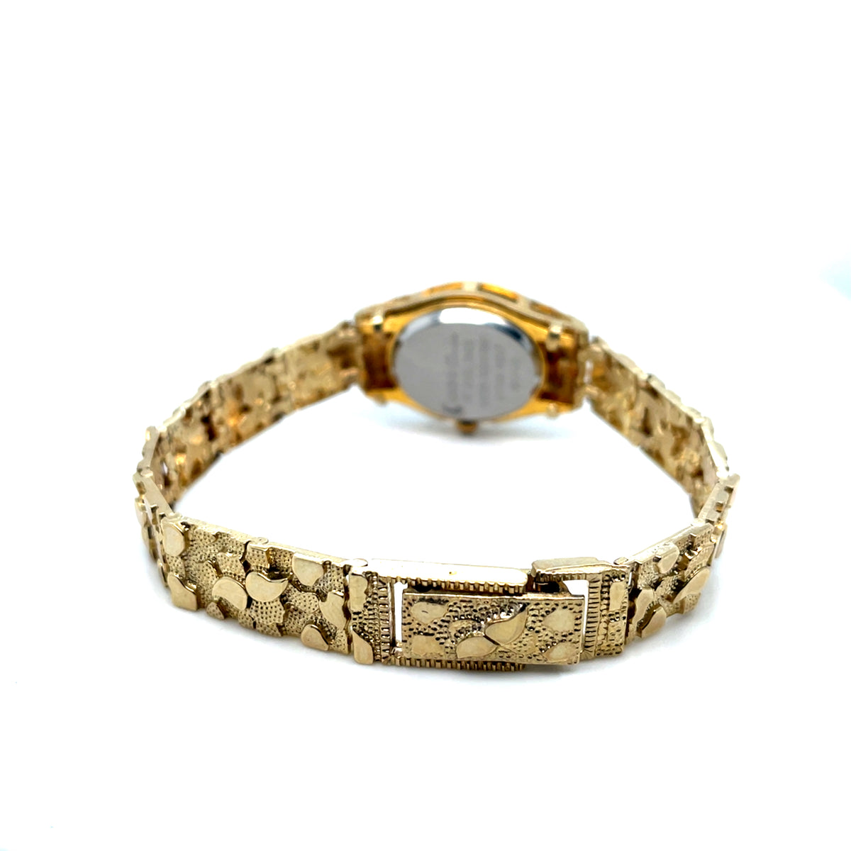 10k Yellow Gold Geneve Lady's Classic Nugget Watch