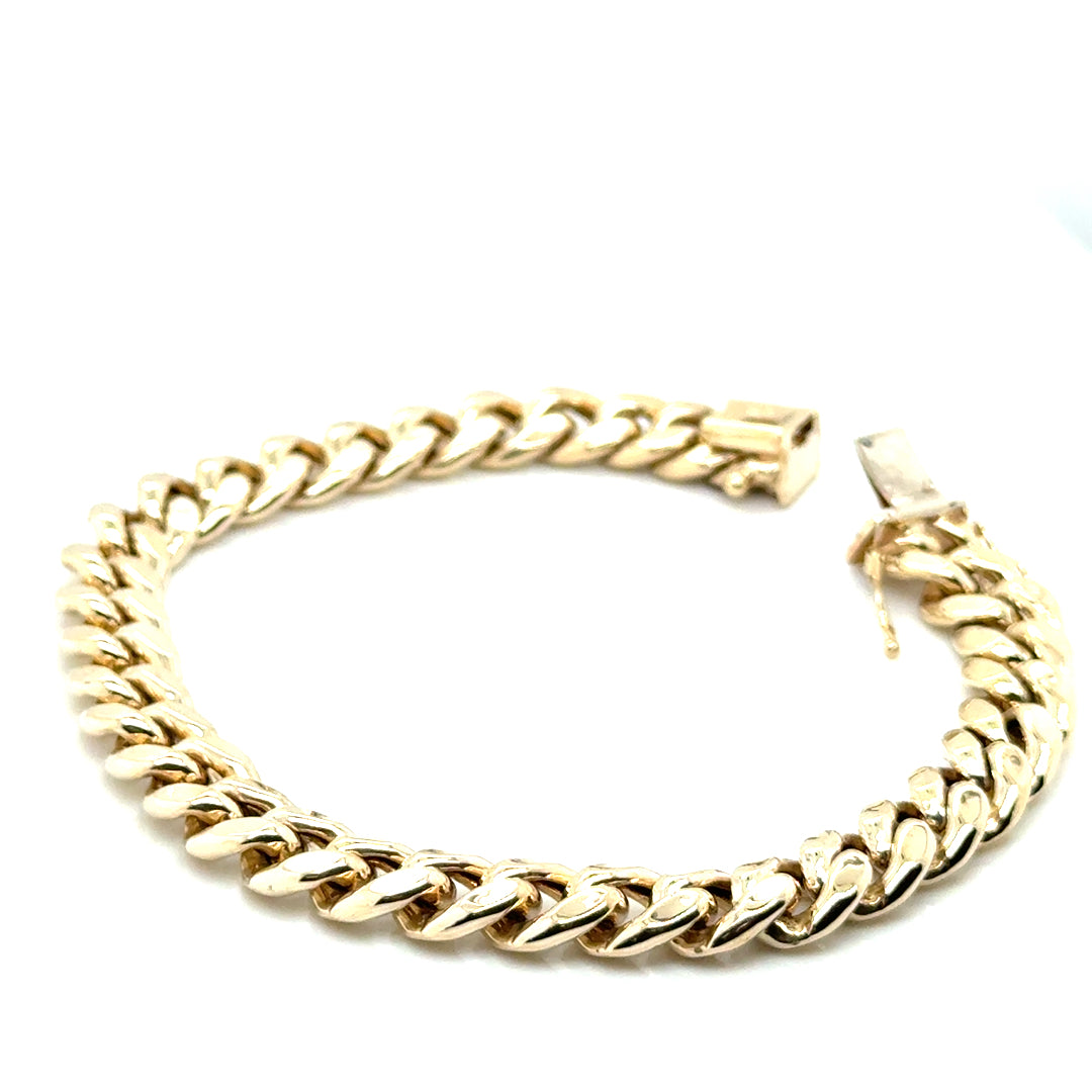 New 10k Yellow Gold Men’s Bracelet